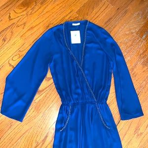 Navy blue romper size M